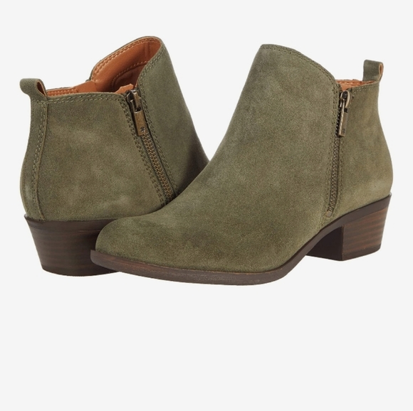 Lucky Brand Shoes - - Lucky Brand Gray Breah Boots/Booties